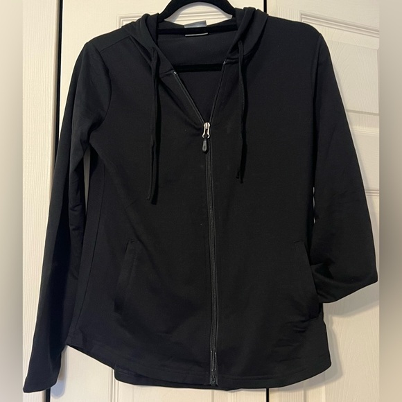32 Degrees Tops - 32 Degree Cool Women's Black Zip-Up Hoodie